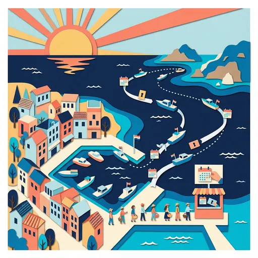 Illustrazione editoriale dedicata a: Abbonamenti e pass stagionali per le gite in barca: il mercato dei residenti che quasi nessuno coltiva
