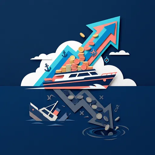Illustrazione editoriale dedicata a: Quale canale marketing ha il ROI più alto per le gite in barca (e dove smettere di investire)