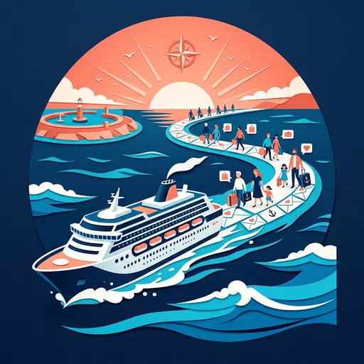 Illustrazione editoriale dedicata a: Newsletter e fidelizzazione: come trasformare i passeggeri di ieri nei clienti di domani