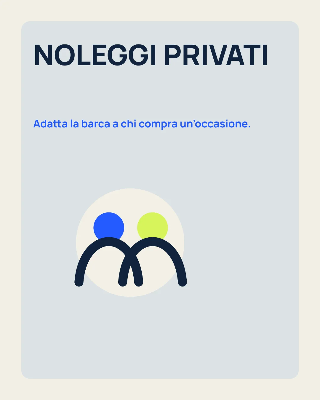 NOLEGGI PRIVATI: Adatta la barca a chi compra un’occasione; icona equipaggio.
