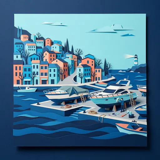 Illustrazione editoriale dedicata a: Off-season per le gite in barca: come sopravvivere (e prepararsi a crescere) fuori stagione