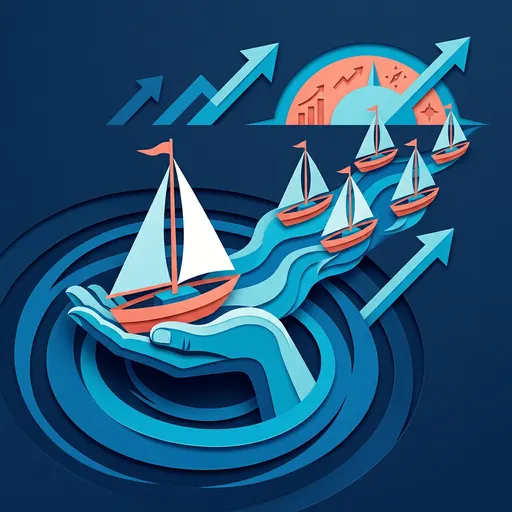Illustrazione editoriale dedicata a: Da 1 a 2-3 barche: quando e come scalare la tua flotta nautica