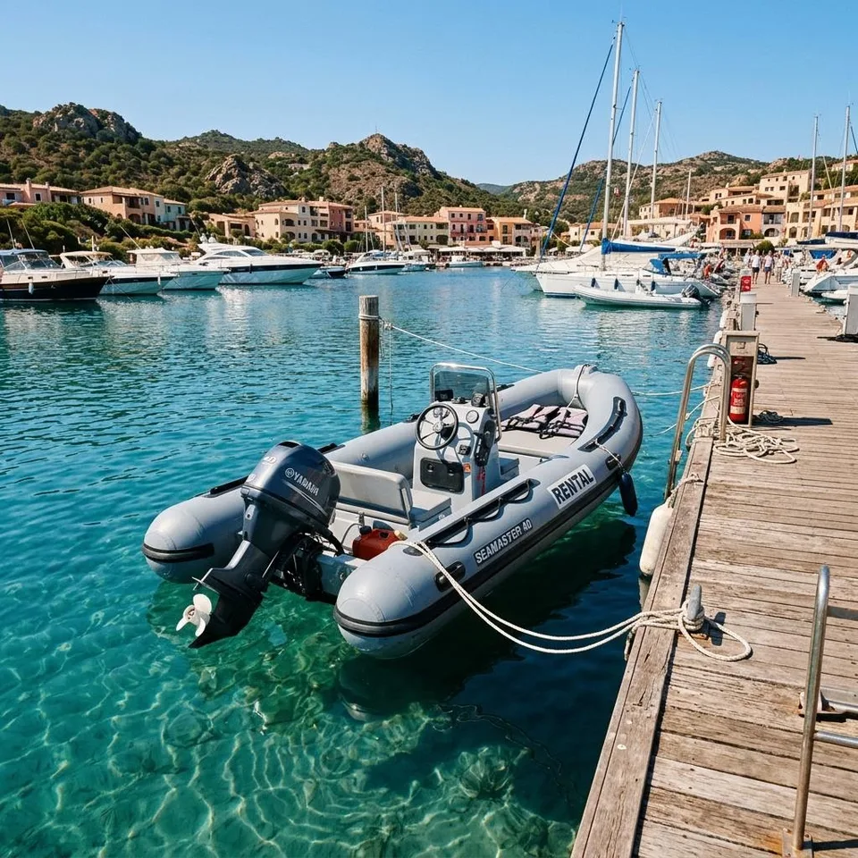 Scafo del gommone documentato